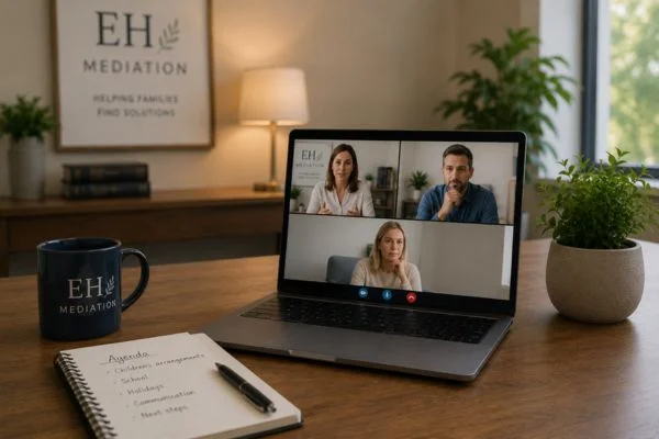 child access mediation Salisbury online meeting.